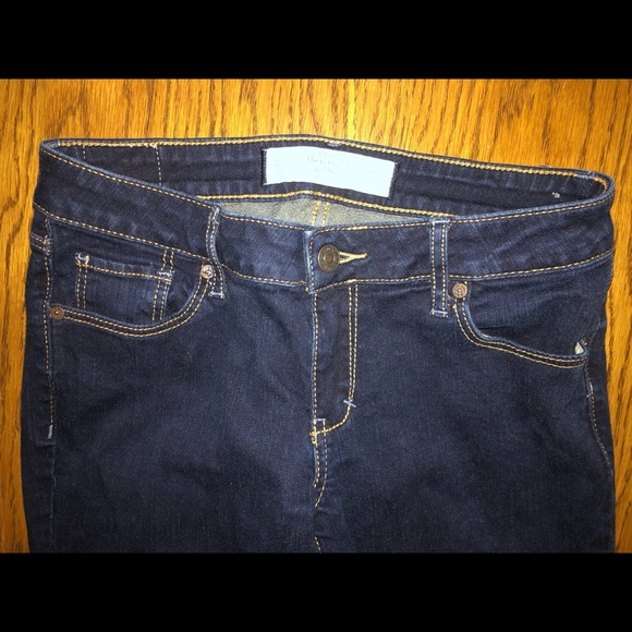 Abercrombie & Fitch, The A&F Skinny, Dark Wash Jeans - Picture 2 of 13